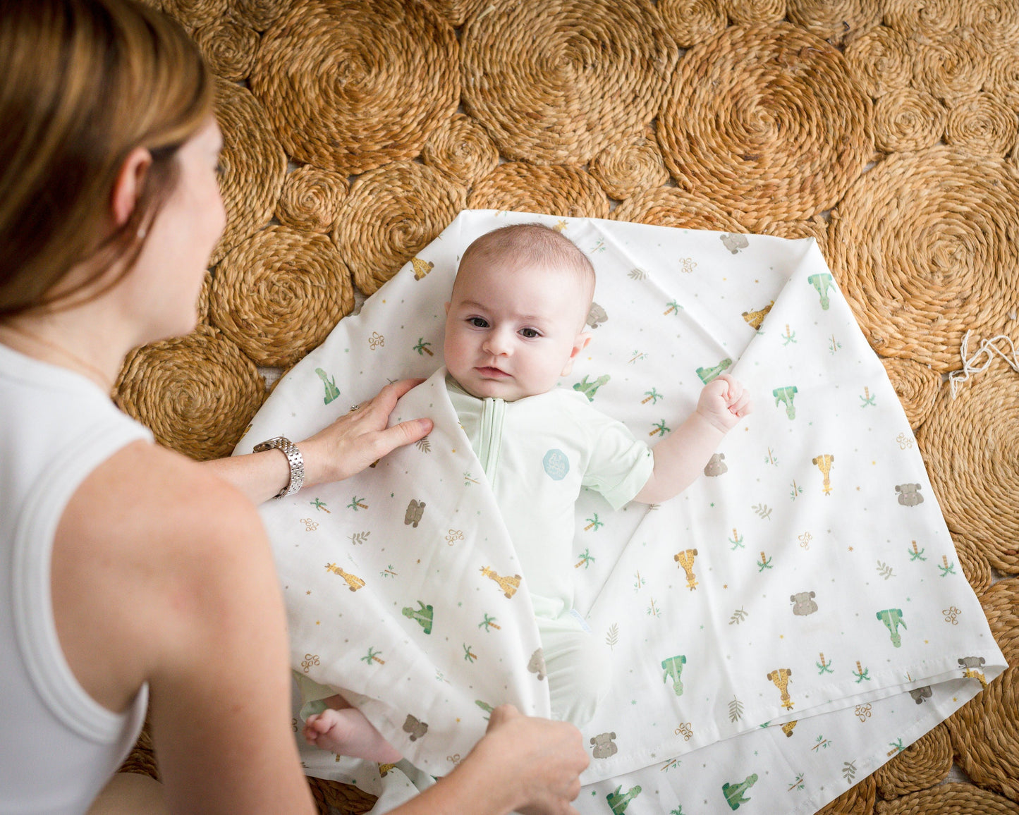 Swaddle Blankets, Set of Two