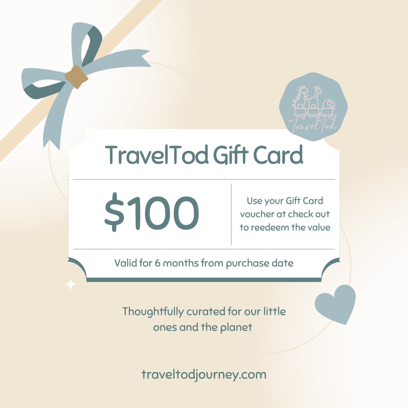 TravelTod Gift Card