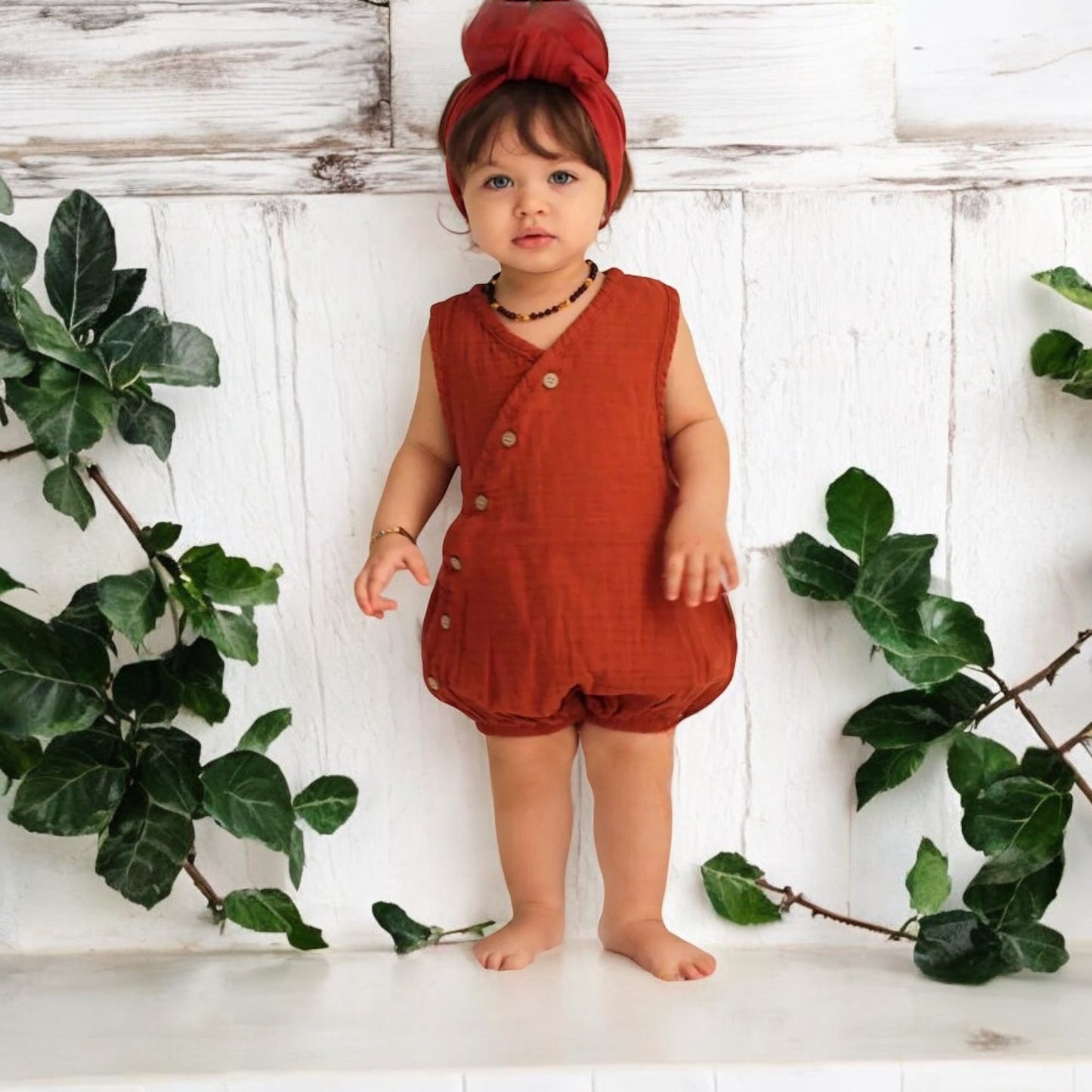 Sleeveless Terracotta