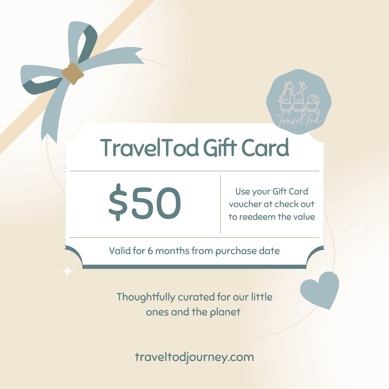 TravelTod Gift Card