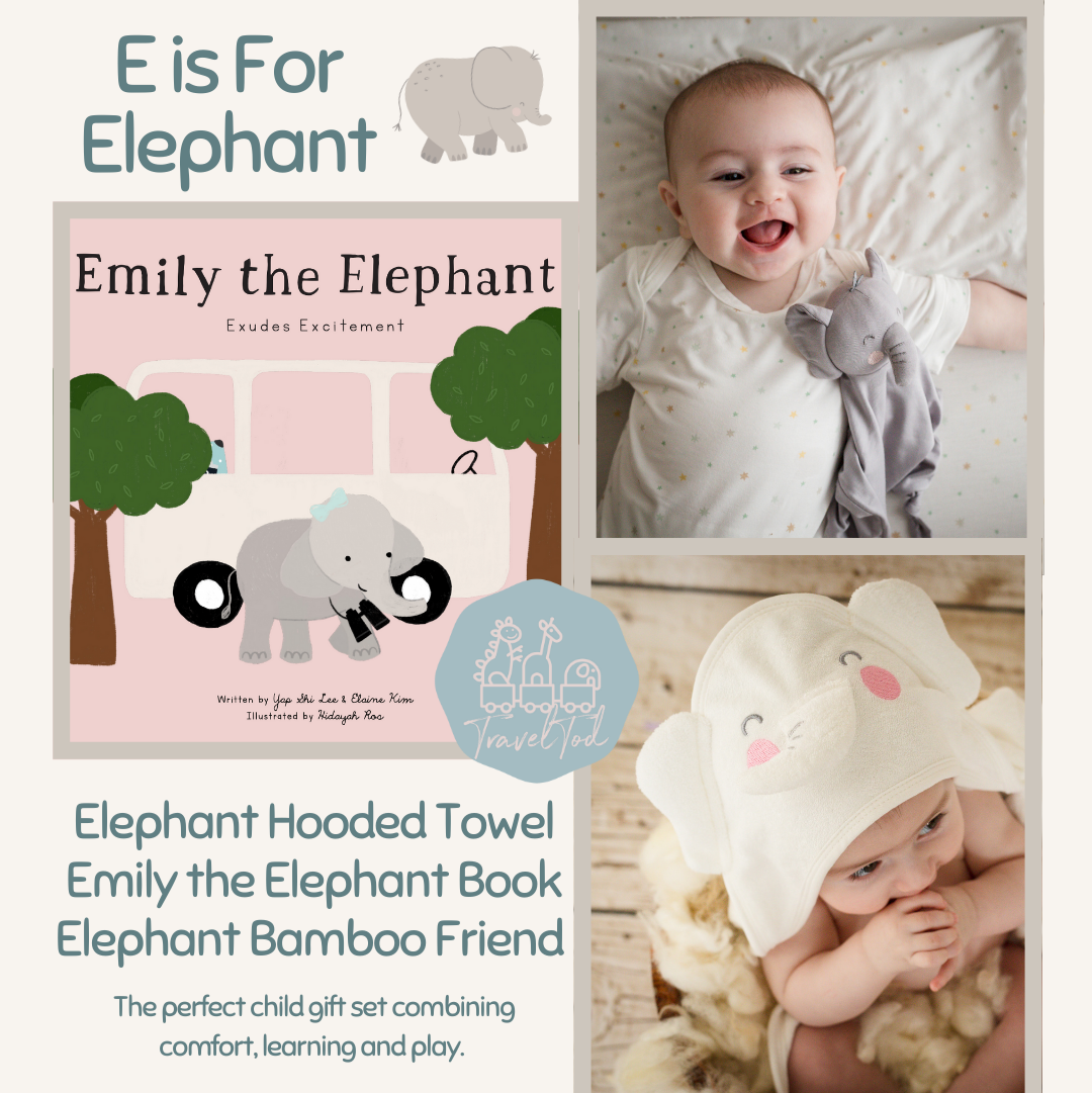E is For Elephant Gift Set