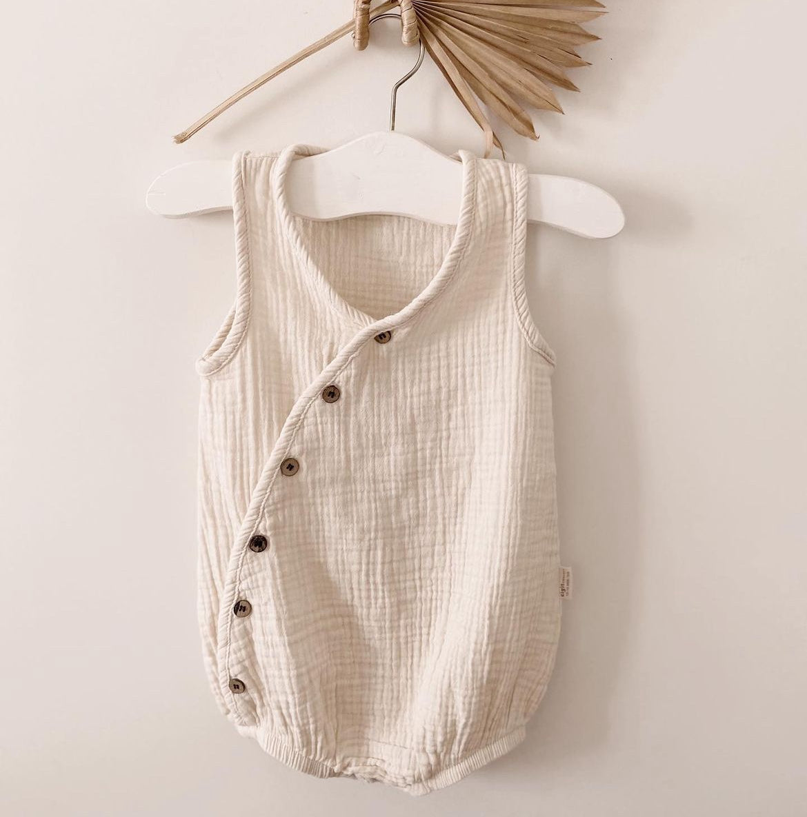 Sleeveless Natural Ecru