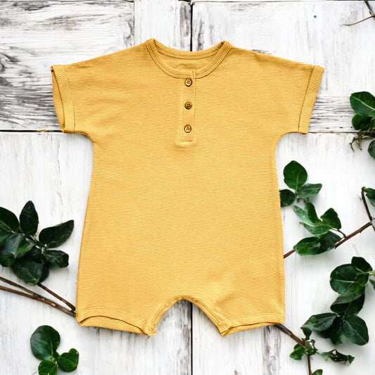 Short Sleeve Mustard