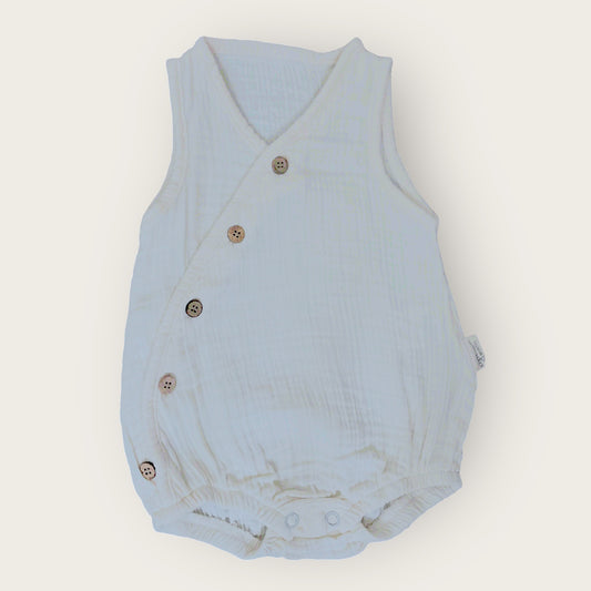 Sleeveless Natural Ecru