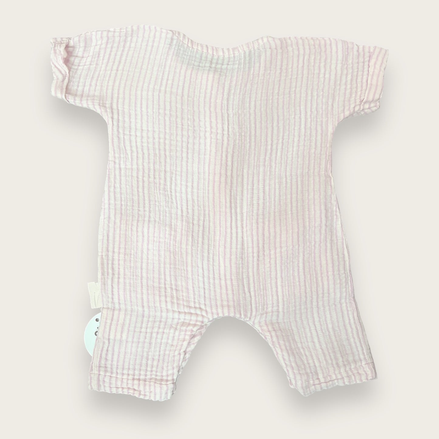 Short Sleeve Pink Stripped