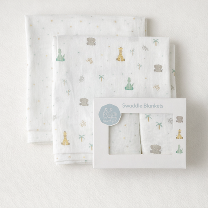 Swaddle Blankets, Set of Two